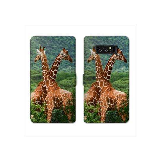 RV Housse cuir portefeuille Samsung Galaxy S10 savane