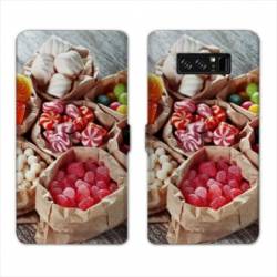 RV Housse cuir portefeuille Samsung Galaxy S10 Gourmandise