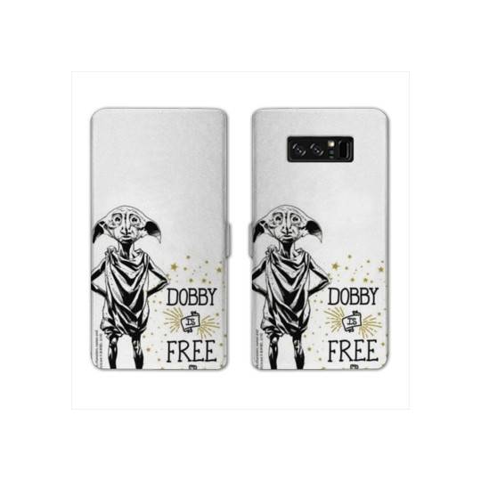 RV Housse cuir portefeuille Samsung Galaxy S10 WB License harry potter dobby