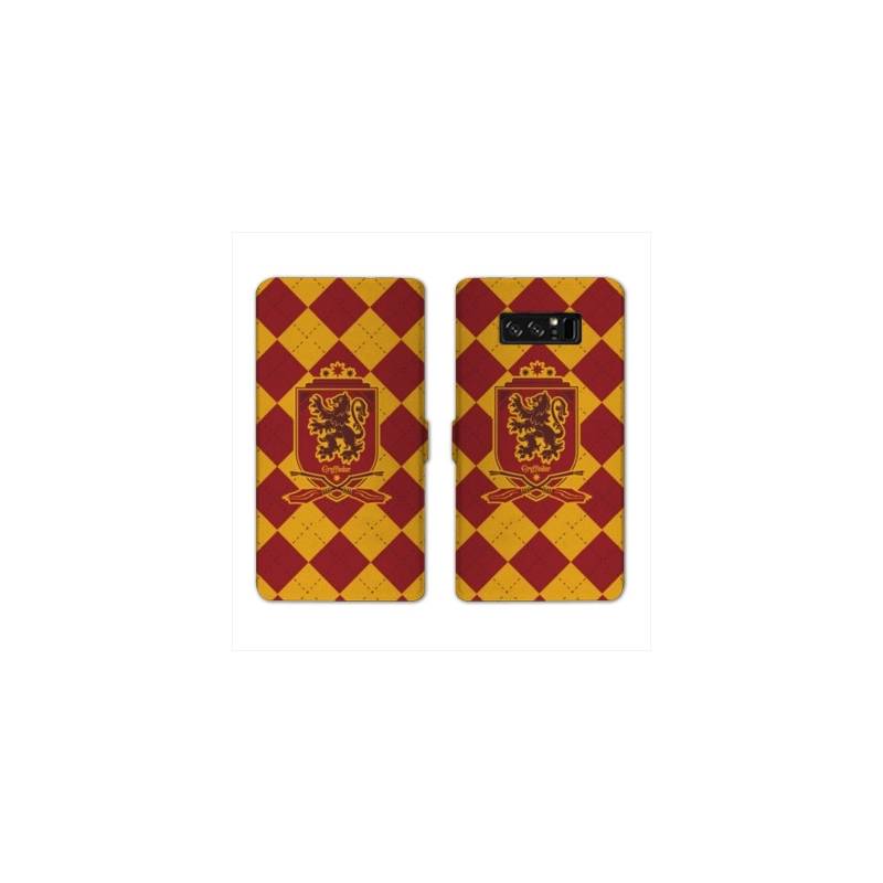 RV Housse cuir portefeuille Samsung Galaxy S10 WB License harry potter ecole