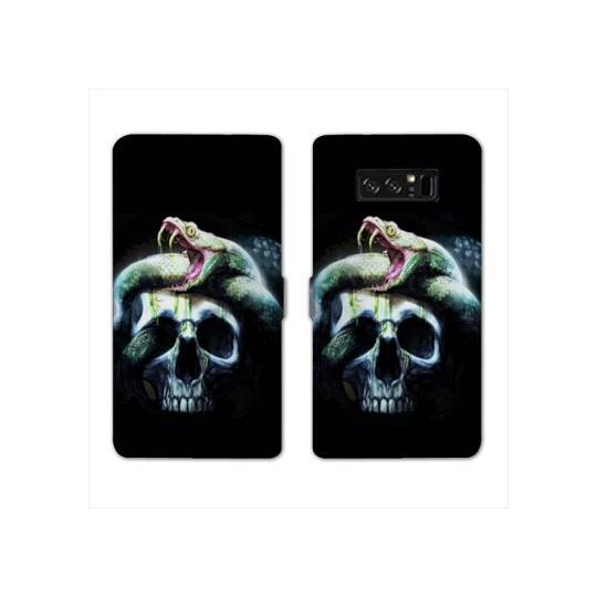 RV Housse cuir portefeuille Samsung Galaxy S10 reptiles