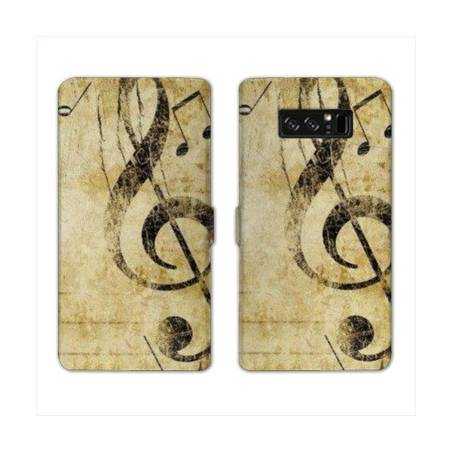 RV Housse cuir portefeuille Samsung Galaxy S10 PLUS Musique