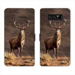 RV Housse cuir portefeuille Samsung Galaxy S10 PLUS chasse peche