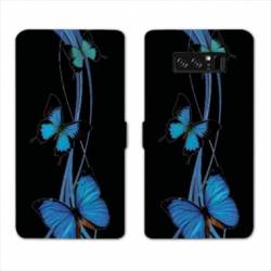 RV Housse cuir portefeuille Samsung Galaxy S10 PLUS papillons