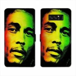 RV Housse cuir portefeuille Samsung Galaxy S10 PLUS Bob Marley