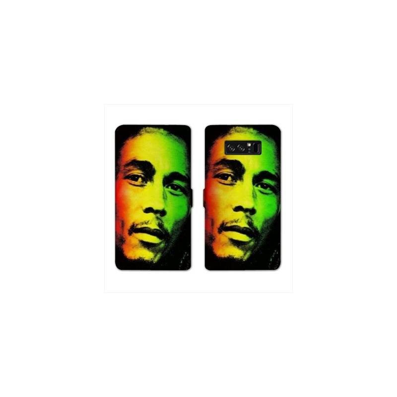 RV Housse cuir portefeuille Samsung Galaxy S10 PLUS Bob Marley