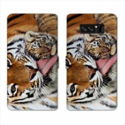 RV Housse cuir portefeuille Samsung Galaxy S10 PLUS felins