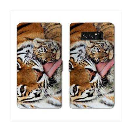 RV Housse cuir portefeuille Samsung Galaxy S10 PLUS felins