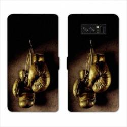 RV Housse cuir portefeuille Samsung Galaxy S10 PLUS Sport Combat