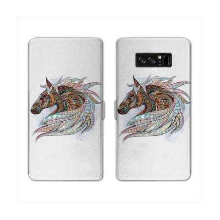 RV Housse cuir portefeuille Samsung Galaxy S10 PLUS Animaux Ethniques