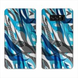 RV Housse cuir portefeuille Samsung Galaxy S10 PLUS Etnic abstrait
