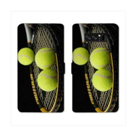 RV Housse cuir portefeuille Samsung Galaxy S10 PLUS Tennis