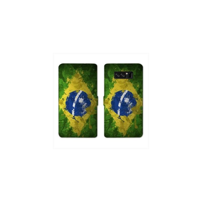 RV Housse cuir portefeuille Samsung Galaxy S10 LITE Bresil