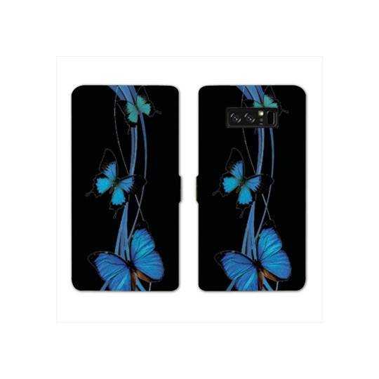 RV Housse cuir portefeuille Samsung Galaxy S10 LITE papillons