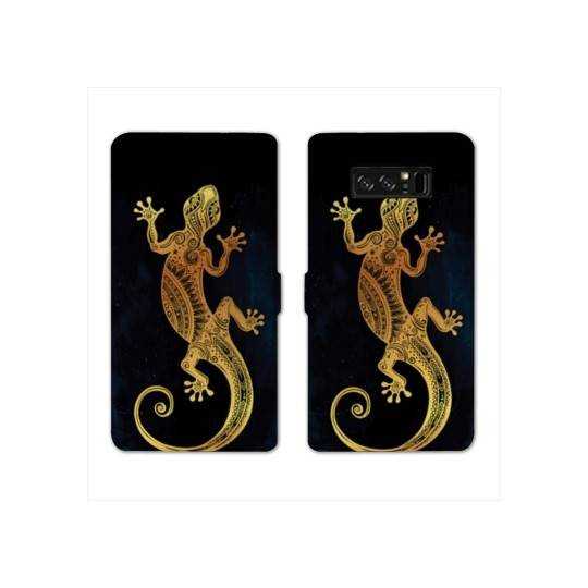 RV Housse cuir portefeuille Samsung Galaxy S10 LITE Animaux Maori