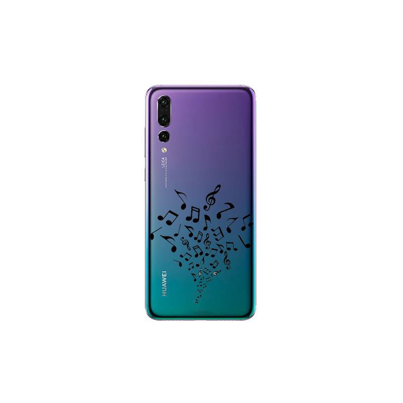 Coque transparente Huawei P30 Pro note musique