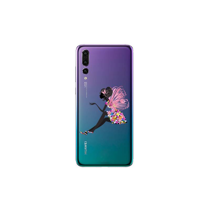 Coque transparente Huawei P30 Pro magique fee fleurie