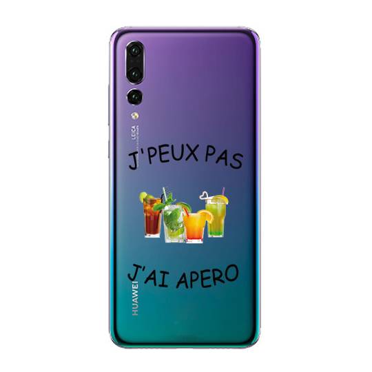 Coque transparente Huawei P30 Pro jpeux pas jai apero
