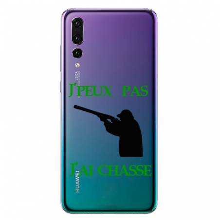 Coque transparente Huawei P30 Pro jpeux pas jai chasse