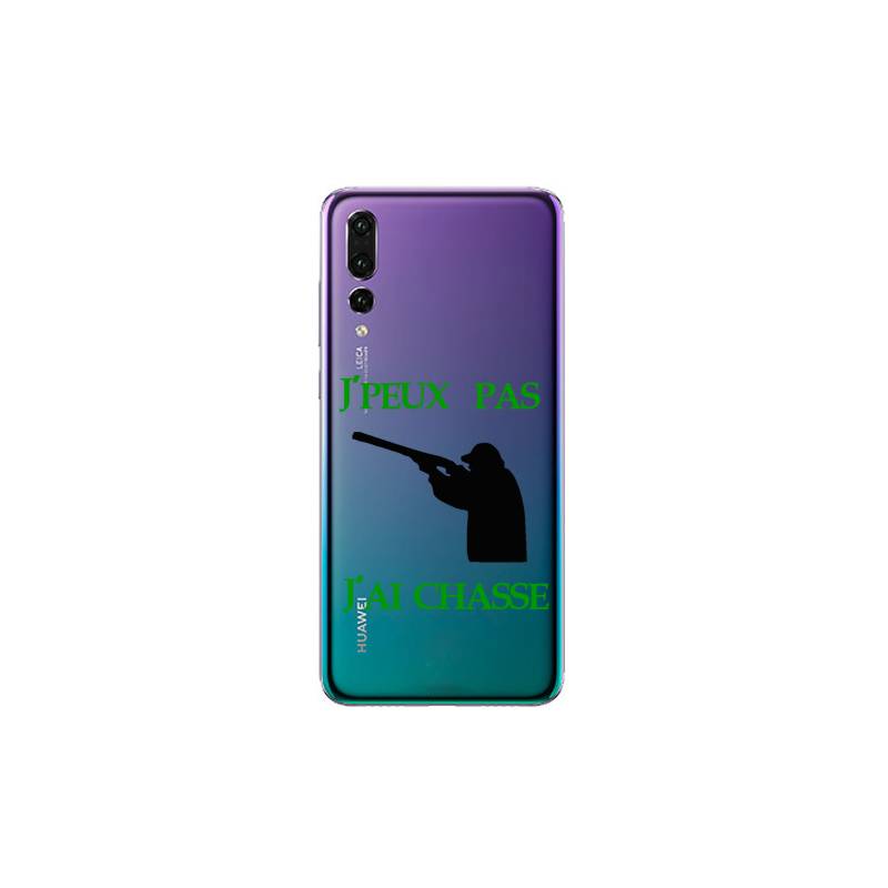 Coque transparente Huawei P30 Pro jpeux pas jai chasse