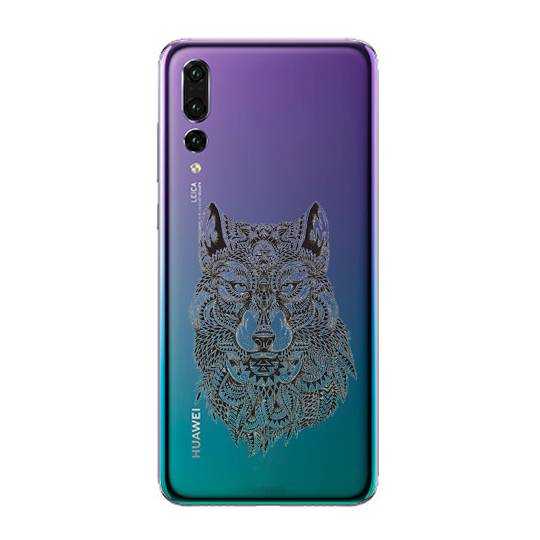 Coque transparente Huawei P30 Pro loup