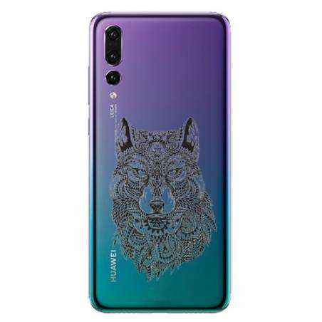 Coque transparente Huawei P30 Pro loup