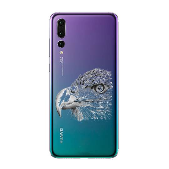 Coque transparente Huawei P30 Pro aigle