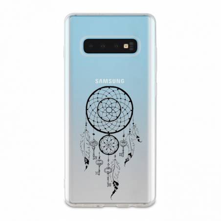 Coque transparente Samsung Galaxy S10e feminine attrape reve cle