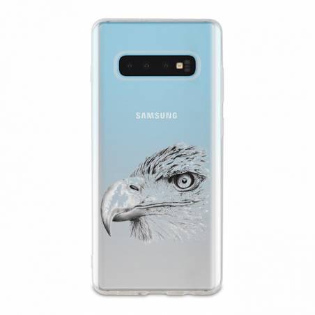 Coque transparente Samsung Galaxy S10e aigle