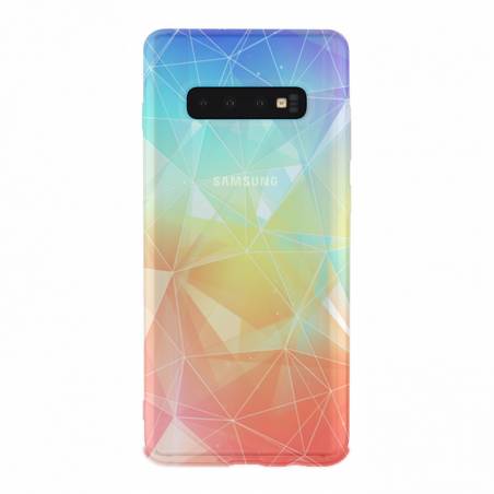 Coque transparente Samsung Galaxy S10 Origami