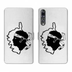RV Housse cuir portefeuille Huawei P30 PRO Corse