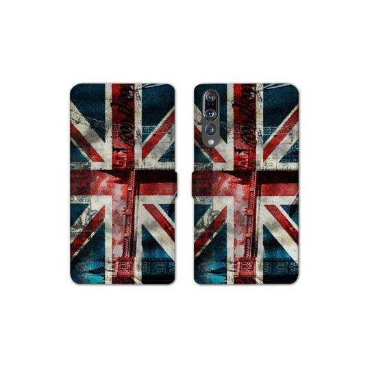RV Housse cuir portefeuille Huawei P30 PRO Angleterre
