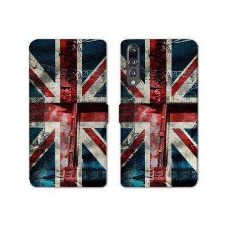 RV Housse cuir portefeuille Huawei P30 PRO Angleterre