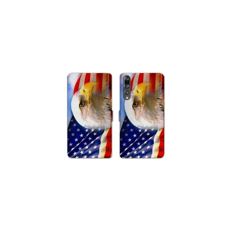 RV Housse cuir portefeuille Huawei P30 PRO Amerique