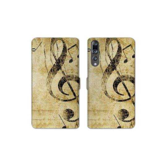 RV Housse cuir portefeuille Huawei P30 PRO Musique