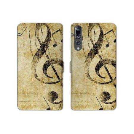 RV Housse cuir portefeuille Huawei P30 PRO Musique