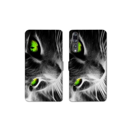 RV Housse cuir portefeuille Huawei P30 PRO animaux