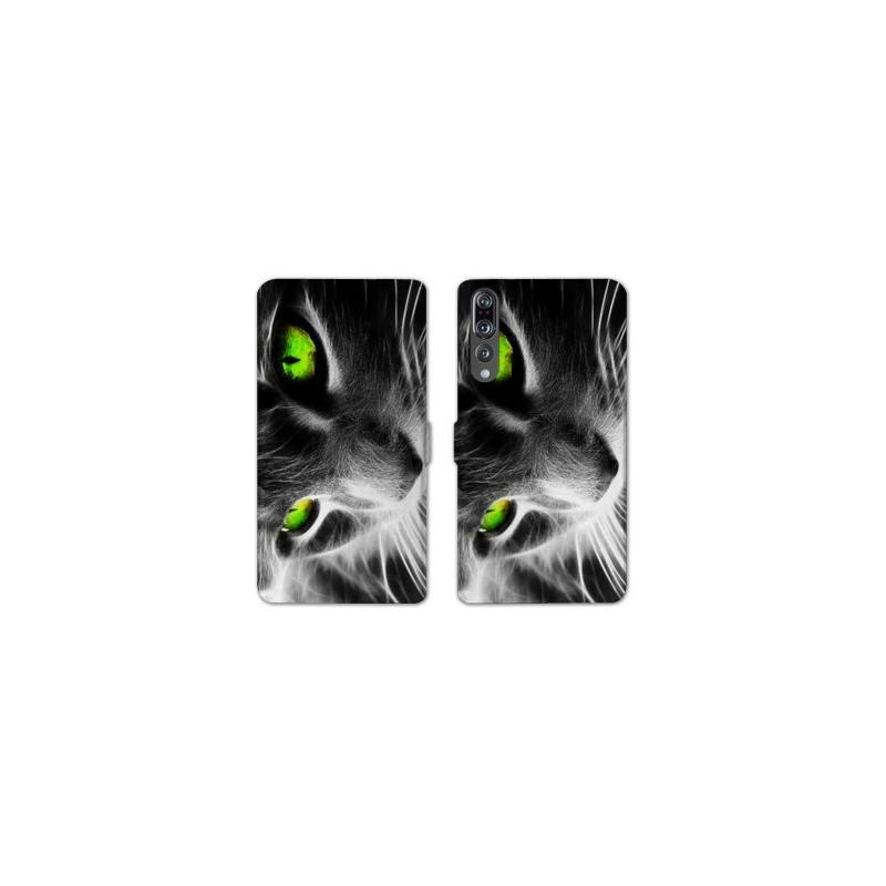 RV Housse cuir portefeuille Huawei P30 PRO animaux