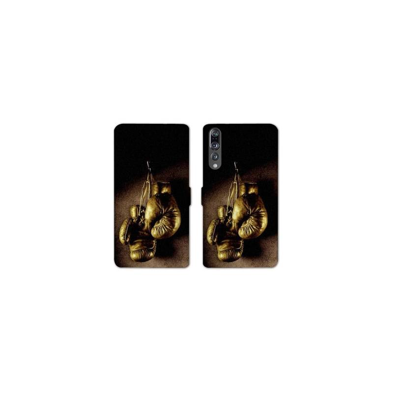 RV Housse cuir portefeuille Huawei P30 PRO Sport Combat