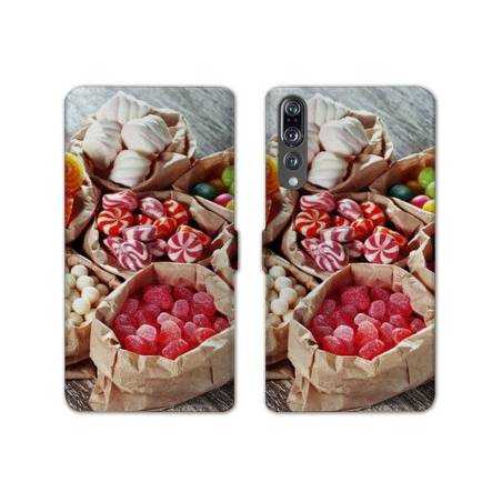 RV Housse cuir portefeuille Huawei P30 PRO Gourmandise