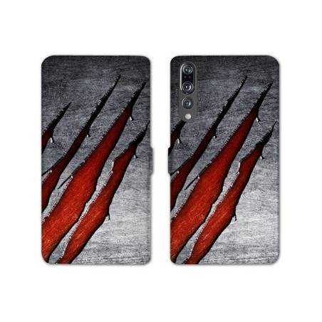 RV Housse cuir portefeuille Huawei P30 PRO Texture