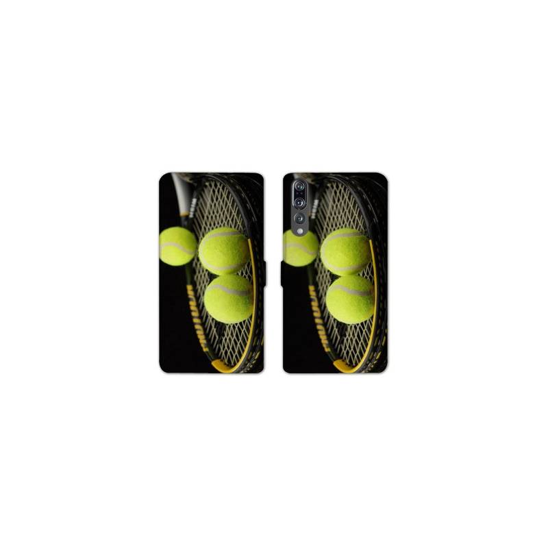 RV Housse cuir portefeuille Huawei P30 PRO Tennis