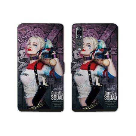 RV Housse cuir portefeuille Huawei P30 PRO Harley Quinn