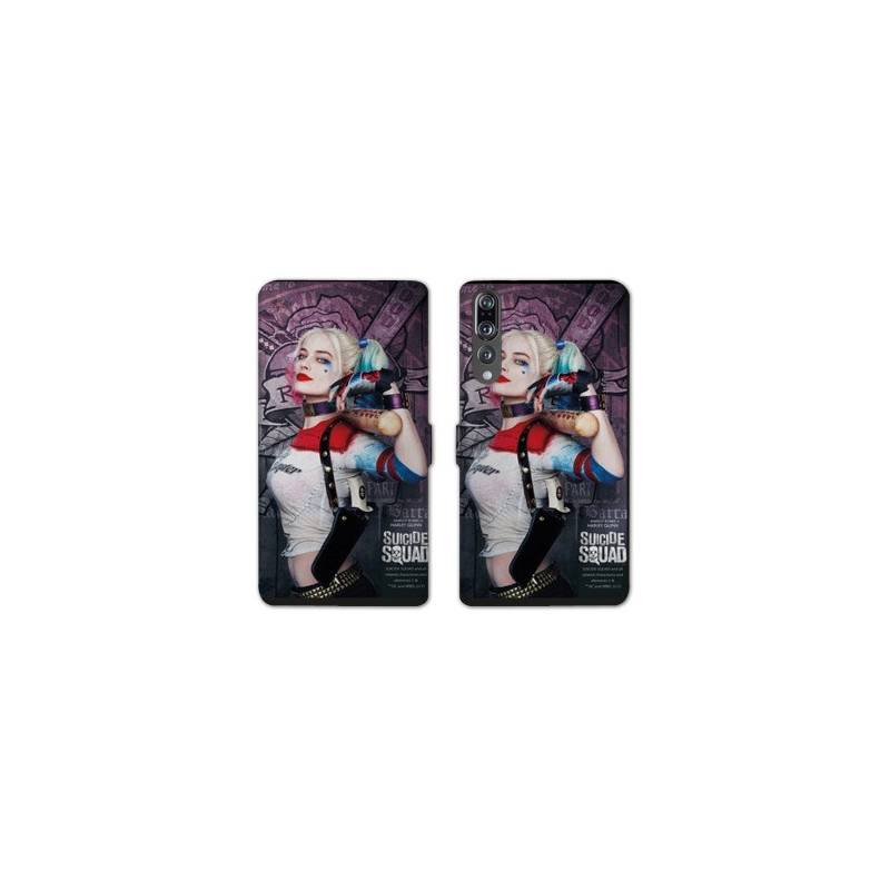 RV Housse cuir portefeuille Huawei P30 PRO Harley Quinn