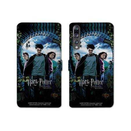 RV Housse cuir portefeuille Huawei P30 PRO WB License harry potter D