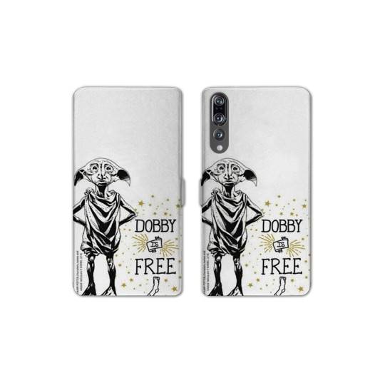 RV Housse cuir portefeuille Huawei P30 PRO WB License harry potter dobby