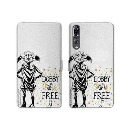 RV Housse cuir portefeuille Huawei P30 PRO WB License harry potter dobby