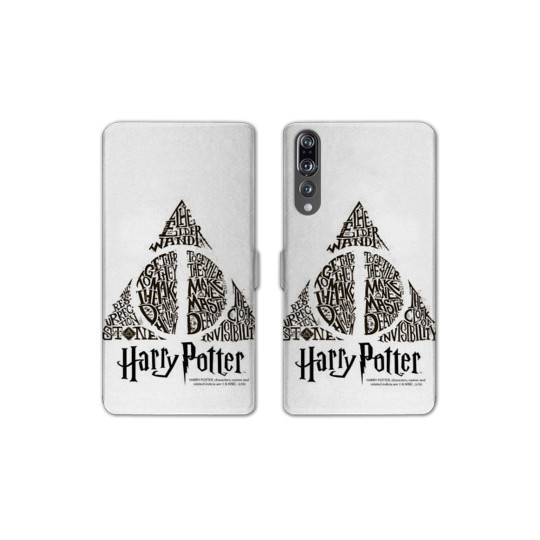 RV Housse cuir portefeuille Huawei P30 PRO WB License harry potter pattern