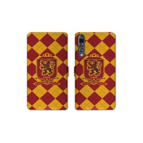 RV Housse cuir portefeuille Huawei P30 PRO WB License harry potter ecole