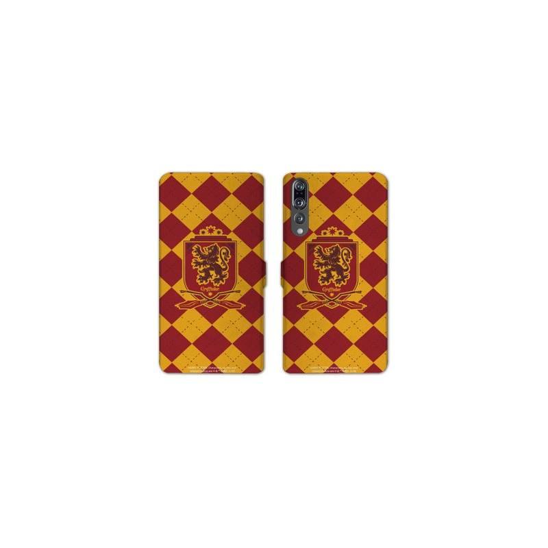 RV Housse cuir portefeuille Huawei P30 PRO WB License harry potter ecole